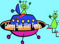 Игри Coloring Book: Alien Family