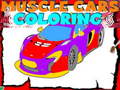 Игри Muscle Cars Coloring