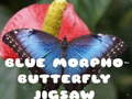 Игри Blue Morpho Butterfly Jigsaw