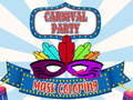 Игри Carnival Party Mask Coloring