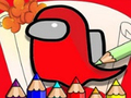 Игри Amoung Us Coloring Book