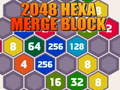 Игри 2048 Hexa Merge Block