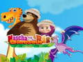 Игри Masha and The Bear dinosaur