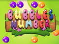 Игри Bubbles Number 