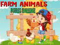 Игри Farm Animals Puzzles Challenge