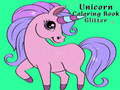Игри Unicorn Coloring Book Glitter