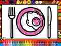 Игри Color and Decorate Dinner Plate