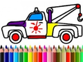 Игри Back To School: Truck Coloring Book