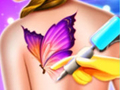 Игри Barbie Funny Tattoo Shop