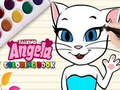 Игри Talking Angela Coloring Book