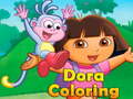 Игри Dora Coloring