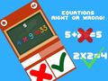Игри Equations Right or Wrong
