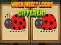 Игри Which Insect Looks Different