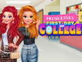 Игри Princesses First Day Of College