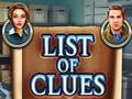 Игри List of clues