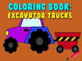 Игри Coloring Book: Excavator Trucks