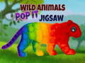 Игри Wild Animals Pop It Jigsaw