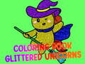 Игри Coloring Book Glittered Unicorns