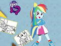 Игри Equestria Girls Coloring Book