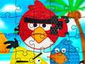 Игри Funny Birds Pop It Jigsaw