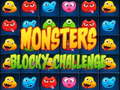 Игри Monsters blocky challenge
