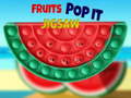 Игри Fruits Pop It Jigsaw
