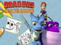 Игри Dragon Rescue Riders Coloring Book