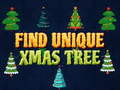 Игри Find Unique Xmas Tree