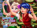 Игри Ladybug And Elsa Xmas Selfie