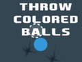 Игри Throw Colored Balls
