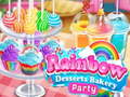 Игри Rainbow Desserts Bakery Party