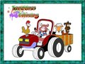 Игри Tractor Coloring Pages