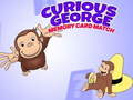 Игри Curious George Memory Card Match