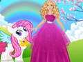 Игри Barbie and Pony Dressup