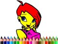 Игри Back To School Winks Coloring Book