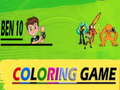 Игри Ben 10 Coloring