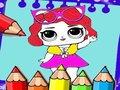 Игри Coloring Dolls Book