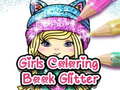 Игри Girls Coloring Book Glitter 