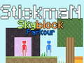Игри Stickman Skyblock Parkour