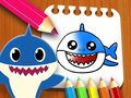 Игри Baby Shark Coloring Book