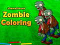 Игри 4GameGround Zombie Coloring