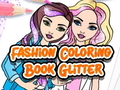 Игри Fashion Coloring Book Glitter