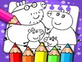 Игри Peppa Pig Coloring Book