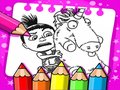 Игри Despicable Me Printable Coloring Book