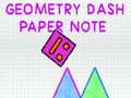 Игри Geometry Dash Paper Note