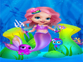 Игри Cute Mermaid Girl Dress Up 