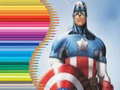 Игри Coloring Book for Captain America