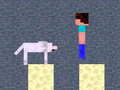 Игри Minicraft: Steve And Wolf Adventure