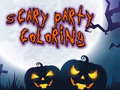 Игри Scary Party Coloring