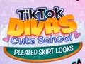 Игри TikTok Divas Cute School Pleated Skirt Looks